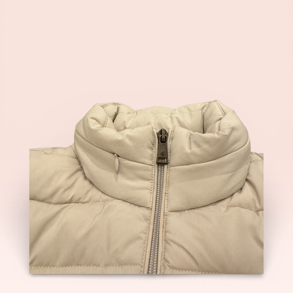 Lauren Ralph Lauren Puffer Jacket Beige - Picture 6 of 9
